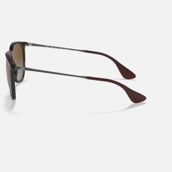 Ray Ban Erika Classic Sunglasses in‎ Light Havana and Brown With Case. - Picture 13 of 14